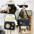 Korein style 4 piece bag for Girls school and collage bags for girls. 