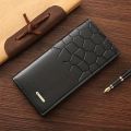 Men Long Wallet PU Leather Slim Wallet Long Clutch Leather Wallet Long Business Male Wallet Coin Purse Men Purse Pouch with Card Holder for Men. 