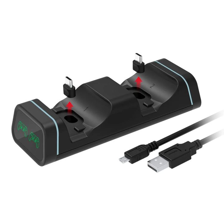 Dual Dock Charging Station Handle Controller Charger Stand Station For Xbox Series X/S/ PS5 Charging Holder for Nintendo Switch