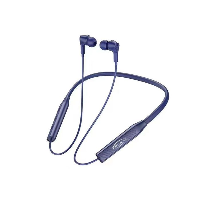 Moxx BN100 Headphone Bluetooth Headset BT5.3 Sports Headset IPX5 with Mic Noise Cancelling, Magnetic Control Bluetooth Headphone Best Headphone