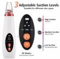 Electric Face Suction Removal Machine Pore Cleaner black Head Vacuum Pimple Black Head Remover ( 5 Suction ).
