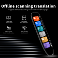Scan Translation Pen,142 Languages Dyslexia Assist Reading Pen,Speech & Scan‑to‑Text for Learners & Elderly,10 Offline Languages.