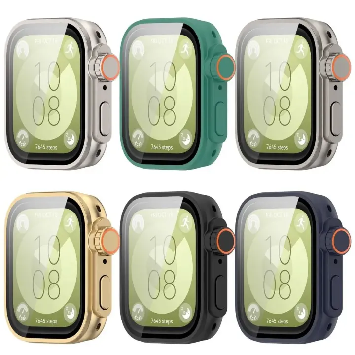 PC%20Case+Glass%20For%20%20Watch%20Fit%203%20Smartwatch%20Change%20to%20Ultra%20Screen%20Protector%20For%20%20Fit%203%20Upgrade%20to%20Ultra2%20Accessories%20-%20Image%205