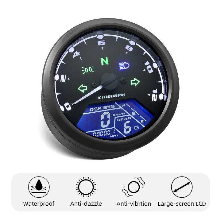 0~12000RPM%20Universal%20Motorcycle%20Speedometer%20Digital%20LCD%20Display%20Speed%20MPH%20km/h%20Tachometer%20Fuel%20Level%20Meter%20for%20Honda%20Yamaha%20-%20Image%207