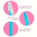 Mix Color Eyebrow Razor Women Face And Body Safe Trimmer Hair Shaver Eye Brow Remover With Cover Small Makeup Tools Set.