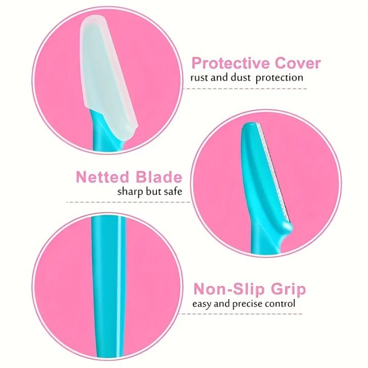 Mix%20Color%20Eyebrow%20Razor%20Women%20Face%20And%20Body%20Safe%20Trimmer%20Hair%20Shaver%20Eye%20Brow%20Remover%20With%20Cover%20Small%20Makeup%20Tools%20Set%20-%20Image%205