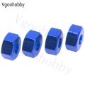 Metal 12mm Wheel Hex Hub Drive Adapters with Pins Screws for 1/10 Arrma Senton Granite Typhon Vorteks 3S Big Rock RC Car. 