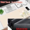 Large Mouse Mat Green Leaves Cat Mousepad Big Cute Mousepads 800x300 Office  Keyboard Mats Desk Pad Overlock Mouse Pads. 