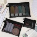 1/3pcs Mesh Clear Cosmetic Bags Small Large Black Makeup Bag Portable Travel Toiletry Organizer Case Lipstick Storage Pouch.