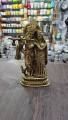 Radha-Krishna Murti Brass/Pital 12-inch. 