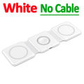 3 in 1 Wireless Charger Pad Stand Magnetic Fast Charging Dock Station for iPhone 15 14 13 12 11 8 Apple Watch Airpods Pro. 