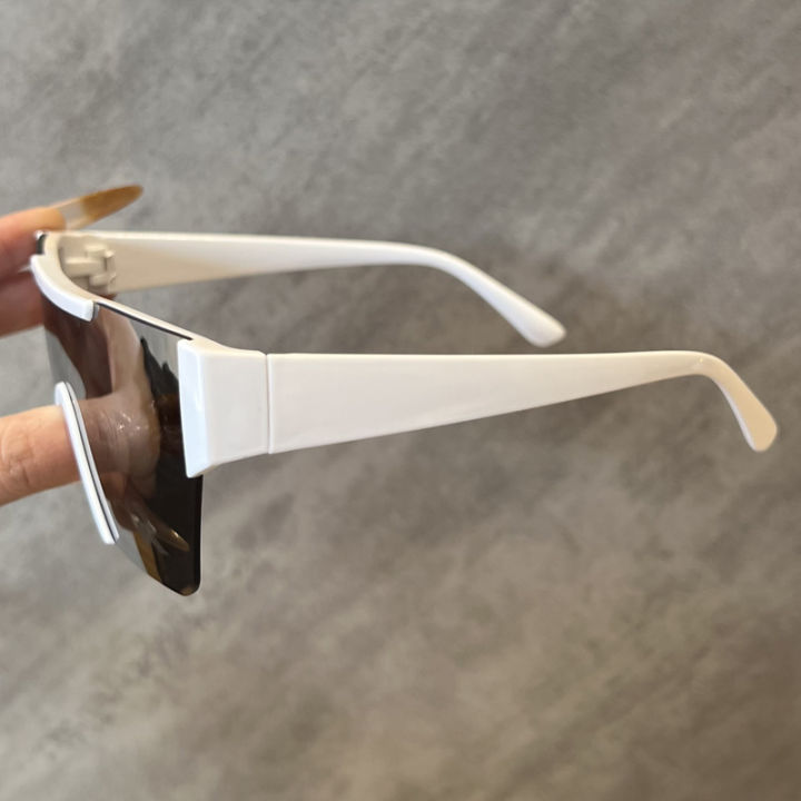Car%20Sun%20Glasses%201pcs/5pcs%20Square%20Oversize%20Frame%20Sunglasses%20Women%20Simple%20Windproof%20Climbing%20Eyeglasses%20Driving%20Goggles%20Unisex%20-%20Image%202
