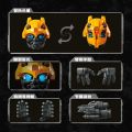 BLOKEES Transformation Optimus Prime Megatron Bumblebee Megatronus Prime Garage Kit Action Figure Toys Desktop ornament Gift. 
