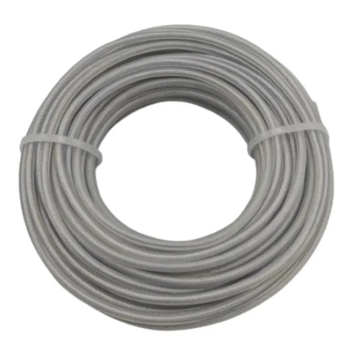 thumbnail interactive-video image 1 of 5m/10m/15m*2.4mm/2.7mm/3mm/4mm Grass Trimmer Line Nylon Wire Brush 1 of 11