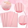 50 pink snowflake paper, 50*35 cm  wrapping paper, suitable for party festivals, Valentine's Day, birthday  packaging. 