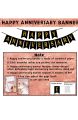 Happy Anniversary Decoration Kit For Home 34 Items Rose Gold Combo Set. 