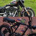 Premium Waterproof Sticker Cartoon Graffiti Vinyl Wrap Film Self Adhesive Decal Sticker Car Motorbike Bicycle Wrapping Foil. 