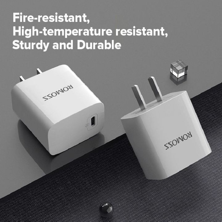 Original%20Romoss%20AC20C%20Mini%20PD20W%20Type%20C%20Charger%20Adapter%20for%20iPhone%2013%2012%2011%20Pro%20Max%20all%20%20Google%20pixel%20Charging%20Quick%20Charge%204.0%203.0%20Wall%20Charger%20-%20Image%203