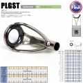 Fuji F-PLGST guide tip polished silver-white sic ring. 