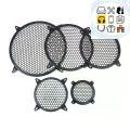 Car Audio Speaker Mesh Cover Protector 4/6/8/10/12'' Accessory Speaker Grill Guard for Car Audio System.