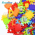 140-25PCS Large Scale House Building Blocks Simulation Window Design Construction Set Kindergarten Toys For Boys And Girls . 