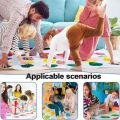 Twister Game Funny Twist Balance Game Classic Floor Game with Play Mat Party Games Twisting Game for Children from 6 Years Family Game for Indoor and Outdoor Use. 