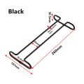 1PCS New Wine Glasses Holder Bartender Stemware Hanging Rack Under Cabinet Stemware Organizer Glass Goblet Iron Rack Bar Tool.