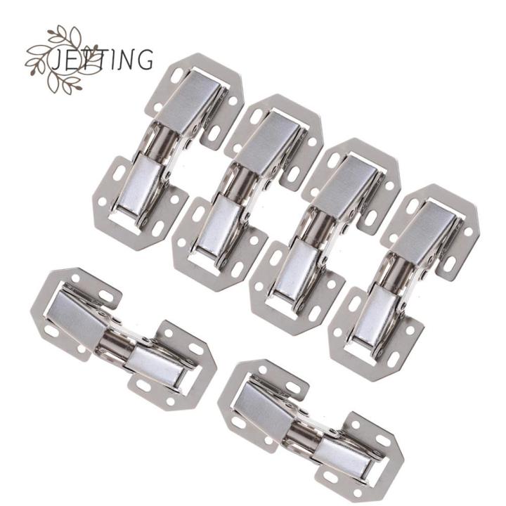 1pc 3 Inch Hinge 90 Degree NoDrilling Hole Cupboard Door