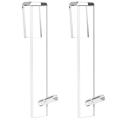 Acrylic Bathroom Shower Door Hook Over Glass Door Shower Towel Rack Punch-Free Bathroom Bathrobe Hanger Transparent Towel Hooks. 