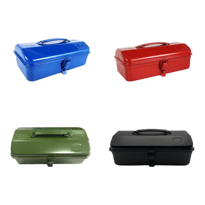 Portable%20Tool%20Box%20Lockable%20Empty%20Box%20Sturdy%20Versatile%20Metal%20Tool%20Box%20Iron%20Tool%20Organization%20Chest%20Maintenance%20Tool%20Storage%20Box%20-%20Image%203