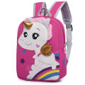 Kindergarten backpack cartoon pattern rainbow horse children's backpack baby boys and girls cartoon backpack toys for kids toys for kids boy toys for kids girls. 