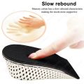Height Increase Insoles Heel Pads Arch Support for Taller Hight. 