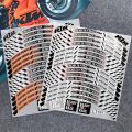 Reflective Motorcycle Wheel Sticker Rim Hub Stripe Decal Ready to Race Tape Accessori Waterproof For KTM Duke 390/690/790/125 RC.