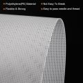 DIY Crafting 14CT Bag Mesh Grid Plastic 28x21CM Mesh Canvas White Black Net Cover Crochet Projects.