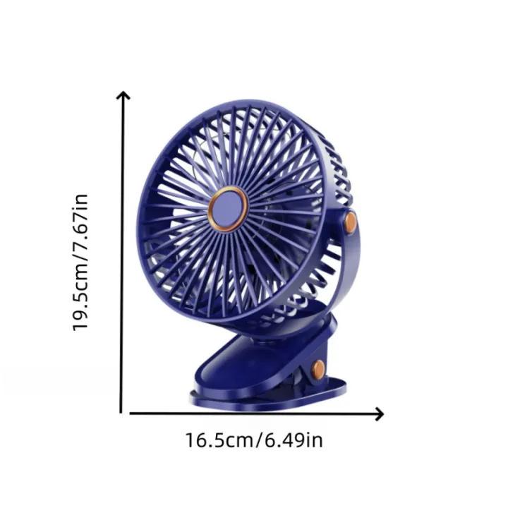 JKUOO%20Portable%20Clip%20on%20Fan%20Battery%20Operated,Quiet%20360%20%C2%B0%20%20%20Rotate,USB%20Rechargeable%20Mini%20Personal%20Cooling%20for%20%20Office%20Stroller%20Cam%20-%20Image%203