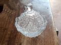 1 piece candy (sugar) pot with lid,for use nimko,biscuits,sugar,etc, clear shesha clear glass. 