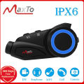 MAXTO M3 Motorcycle Helmet Bluetooth Headset Intercom 1000m WiFi 1080P Lens Video Recorder Waterproof 6 Riders.