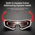 ROCKBROS Bicycle Glasses Photochromic Lens UV400 Sun Protection Bike Sunglasses Outdoor Sports Eyewear MTB Road Cycling Glasses. 