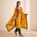 One Piece Dress For Woman Multicolour Stylish Full Length Gown For Ladies Daily Wear.