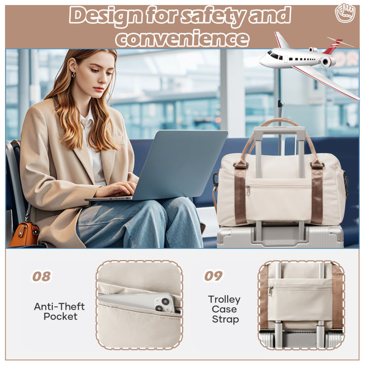 Ryanair%20Travel%20Bag%2040x20x25%20Cabin%20Bag%20Carry-On,%20Luggage%20for%20Travel%20tote%20Weekenders%20&%20Overnight%20Stays%20Storage%20Duffle%20Bag%20Travel%20-%20Image%206