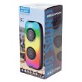 KTX 1475 Wireless Speaker Poartable Blutooth Speaker  3"x2 Speaker with RGB Light USB Memoery Card and Blutooth Supported. 