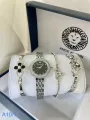 Authentic Ande klevn brand watches, one set of luxury ladies watch sets will be in the form of a bracelet watch and a luxury box.. 