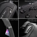 BANGE Hot Chest Bag New Anti-thief Men Crossbody Bag Waterproof Shoulder Bags USB Charging Short Trip For Male Travel Pack. 