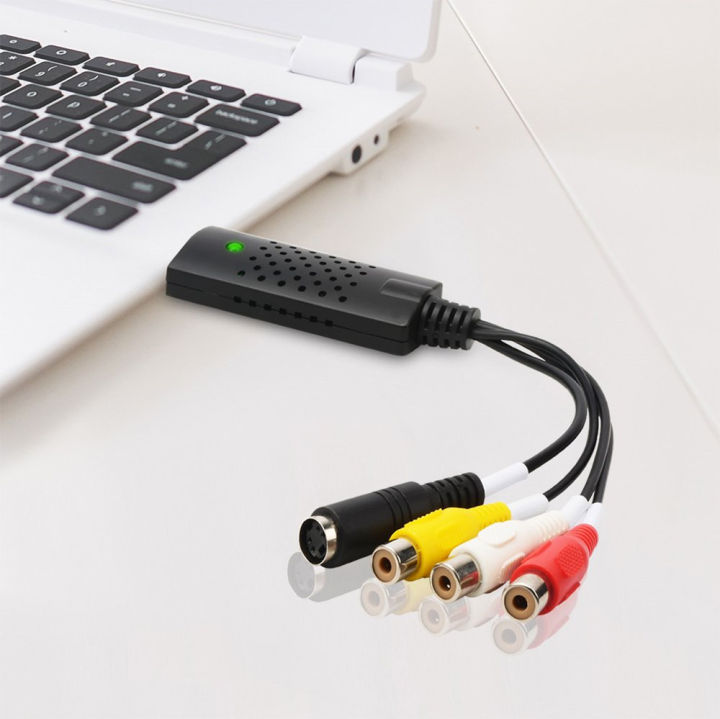 USB%20Video%20Capture%20Card%20AV%20Simulation%20VHS%20Old-Fashioned%20Video%20Recording%20Tape%20Set-Top%20Box%20DVD%20Guide%20Computer%201-Way%20Video%20Capture%20-%20Image%205