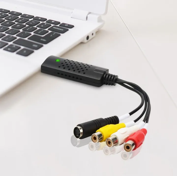 USB%20Video%20Capture%20Card%20AV%20Simulation%20VHS%20Old-Fashioned%20Video%20Recording%20Tape%20Set-Top%20Box%20DVD%20Guide%20Computer%201-Way%20Video%20Capture%20-%20Image%205