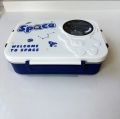 Rabbit design stainless steel lunch box for boys and girls. 