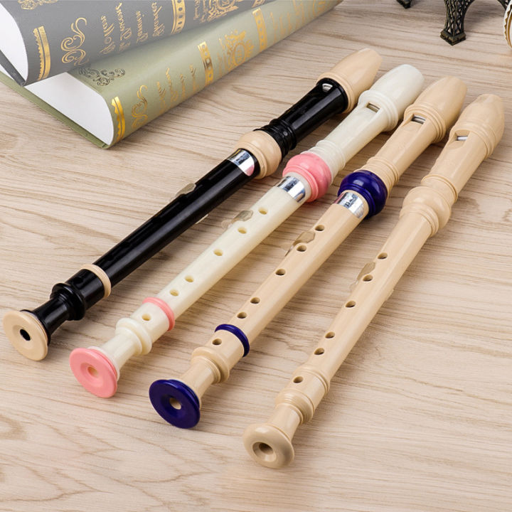 Professional 6/8 Hole Treble Flute Soprano Recorder Clarinet Harp For Beginner Learning Professional Instrument Germanic Style