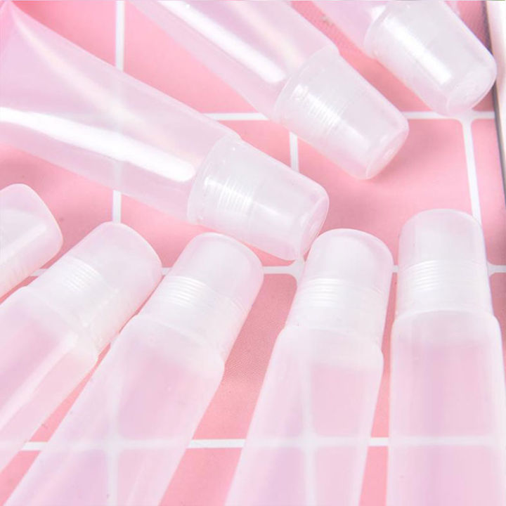 10Pcs%205/10/15ml%20Cosmetic%20Soft%20Tube%20Lipstick%20Lip%20Gloss%20Refillable%20Bottle%20Lip%20Balm%20Empty%20Bottle%20Plastic%20Container%20-%20Image%206