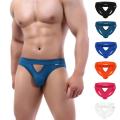 BRAVE PERSON Men's  Briefs Jockstrap Underwear Thongs Hollow Out Underpants Men Briefs Panties. 