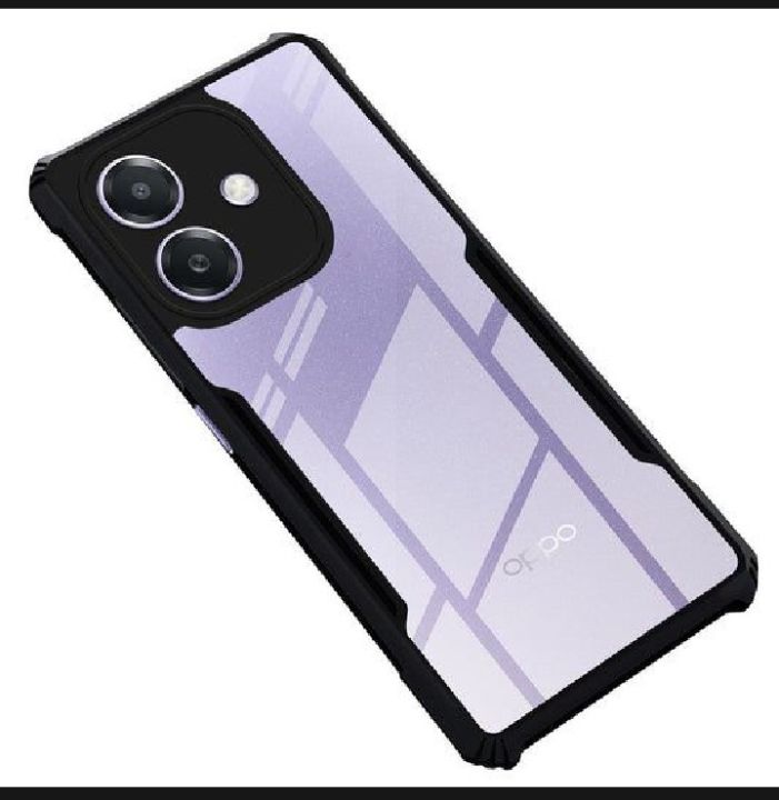 For Oppo A3X 5G Shockproof TPU Bumper Hard Clear Acrylic Mobile Phone Case Back CoverFor Oppo A3X 5G Shockproof TPU Bumper Hard Clear Acrylic Mobile Phone Case Back Cover